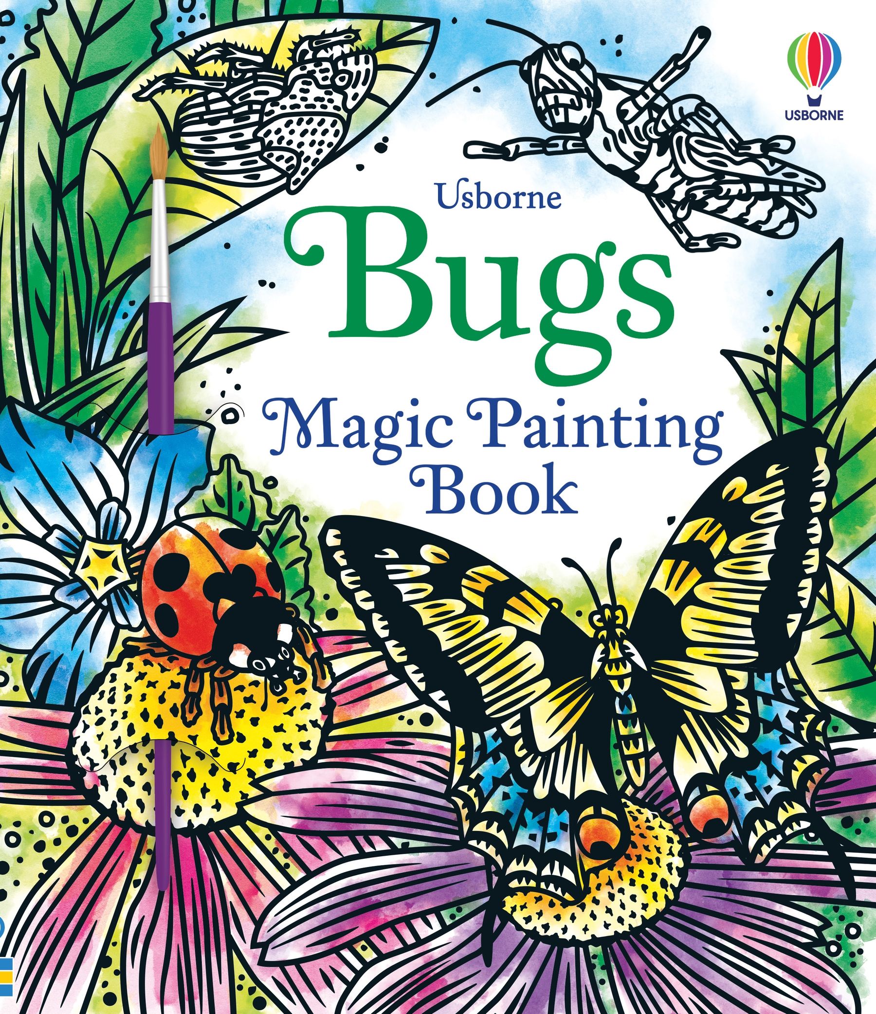 Bugs Magic Painting Book - Fiona Watt, англ. мова (9781474960014) - фото 1