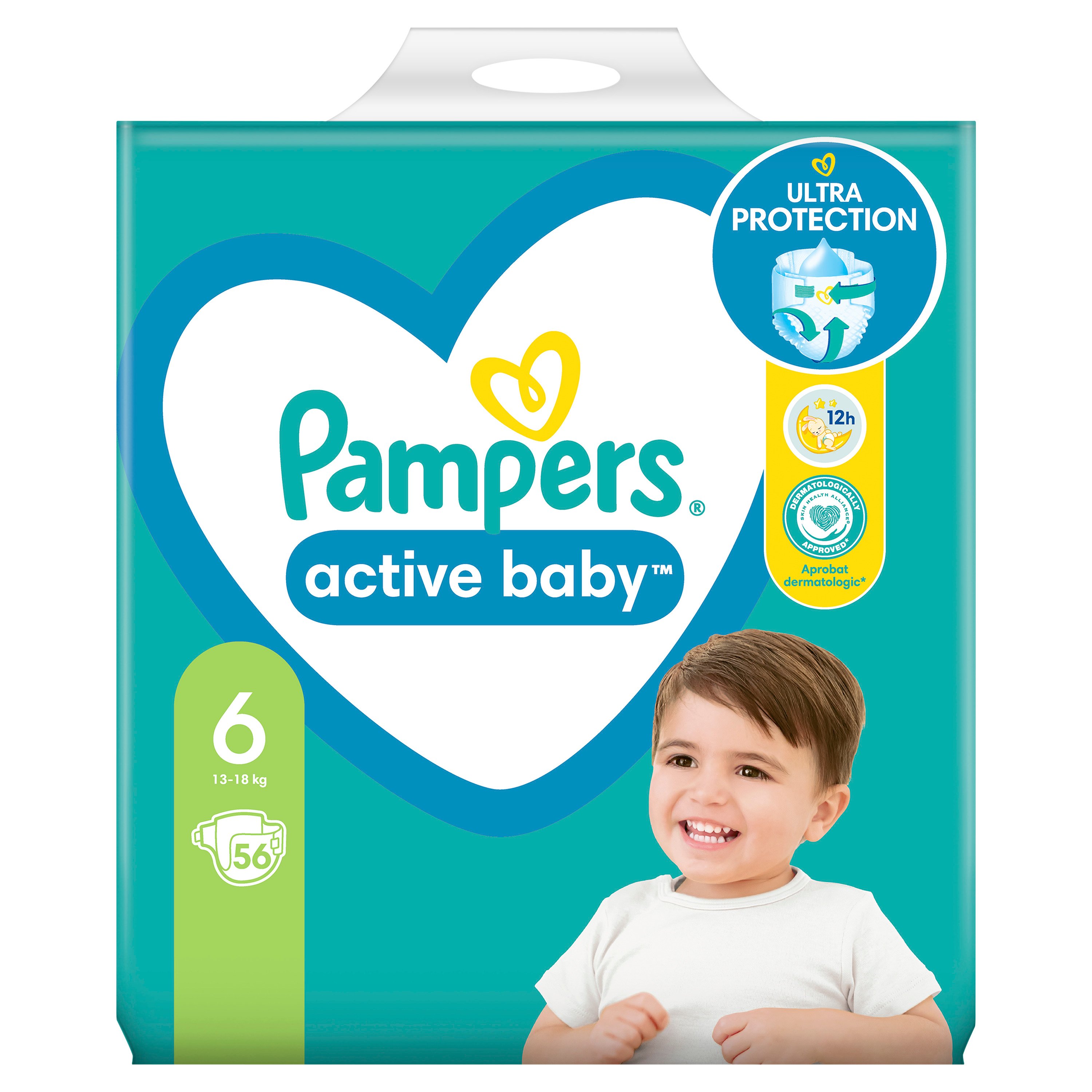 Подгузники Pampers Active Baby 6 (13-18 кг) 56 шт. - фото 2