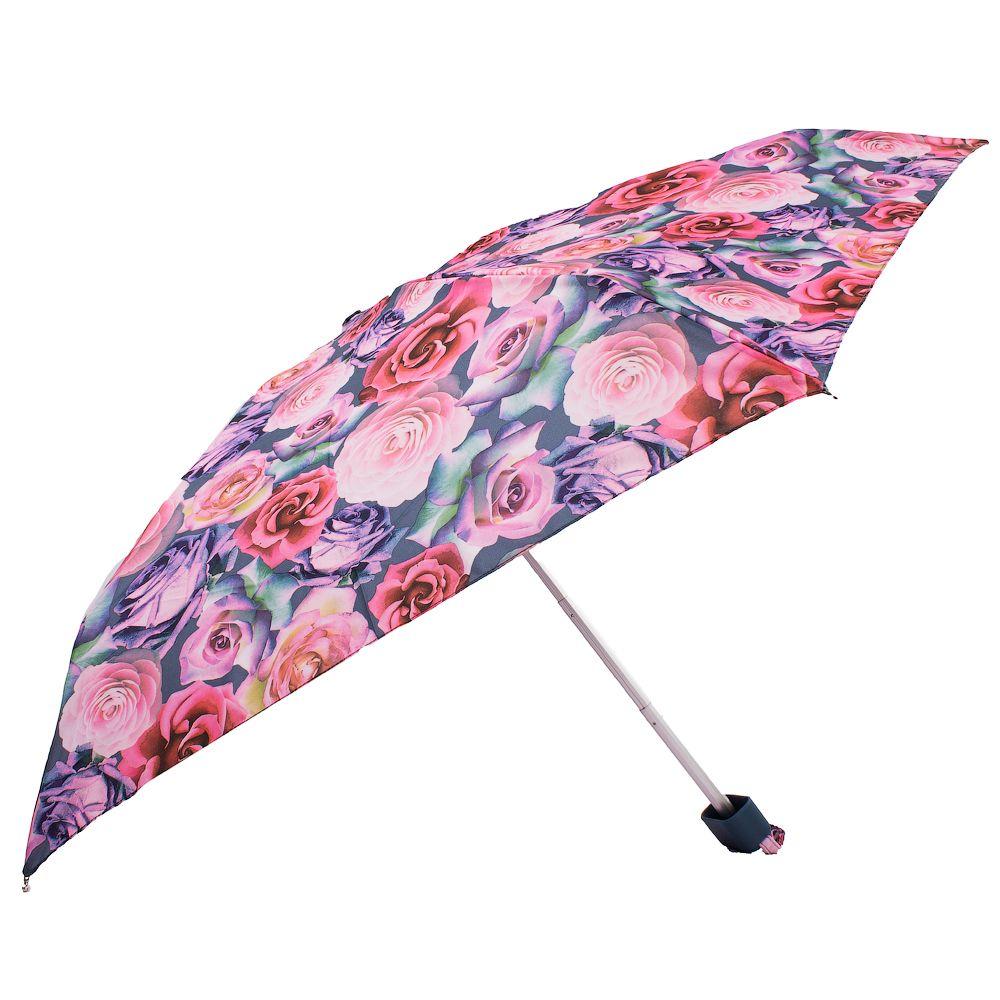 Жіноча складана парасолька механічна Fulton 86 см рожева - фото 2