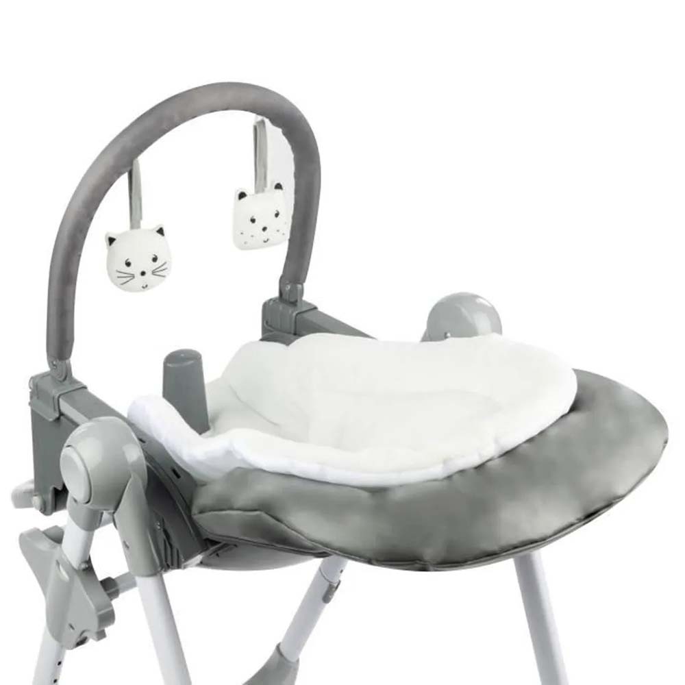 Стільчик для годування Bebe Confort Kiwi 3 in 1 Gray Mist, сірий (2775440210) - фото 8