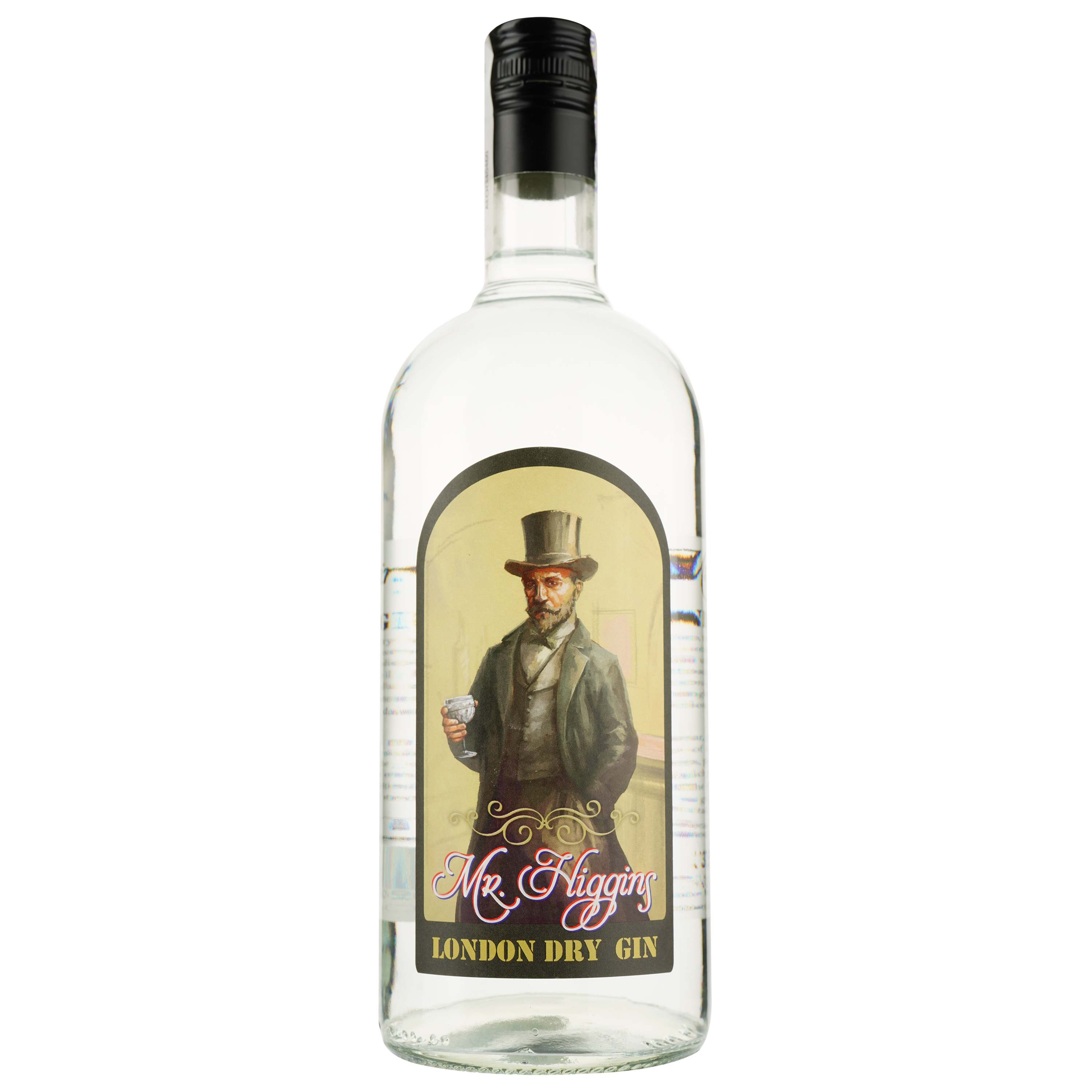 Джин Mr. Higgins London Dry Gin, 37,5%, 1 л - фото 1