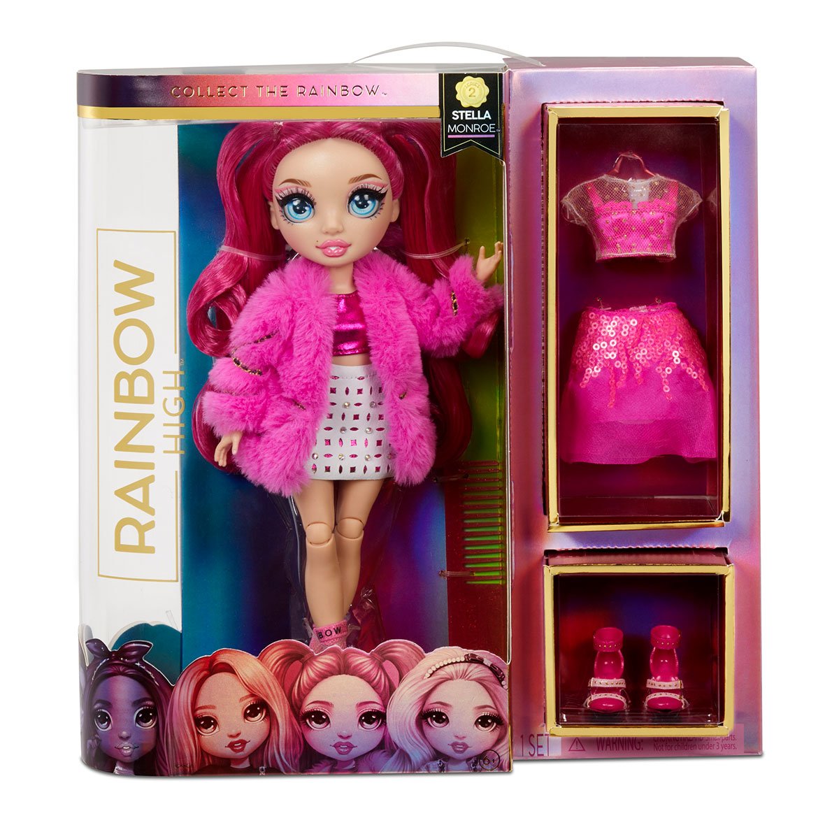 Кукла Rainbow High S2 Стела Монро, з аксесуарами, 27 см (572121) - фото 9