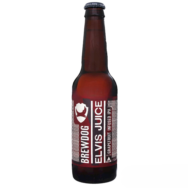 Пиво BrewDog Elvis Juice, янтарне, 6,5%, 0,33 л (754238) - фото 1