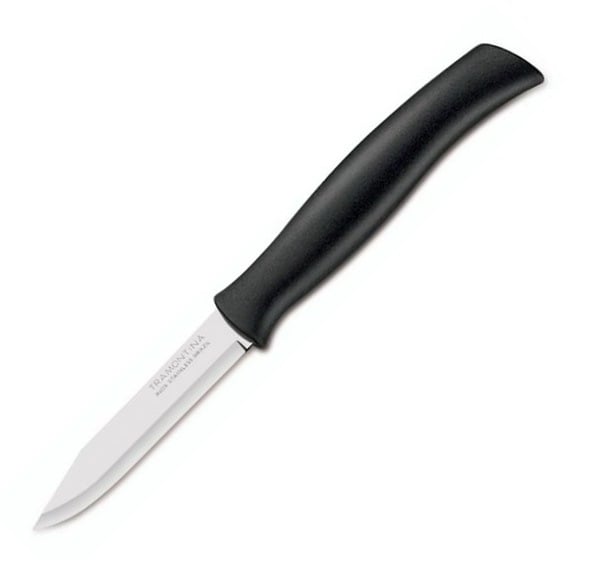 Нож для овощей Tramontina Athus, черный, 7,6 см (6297269) - фото 1