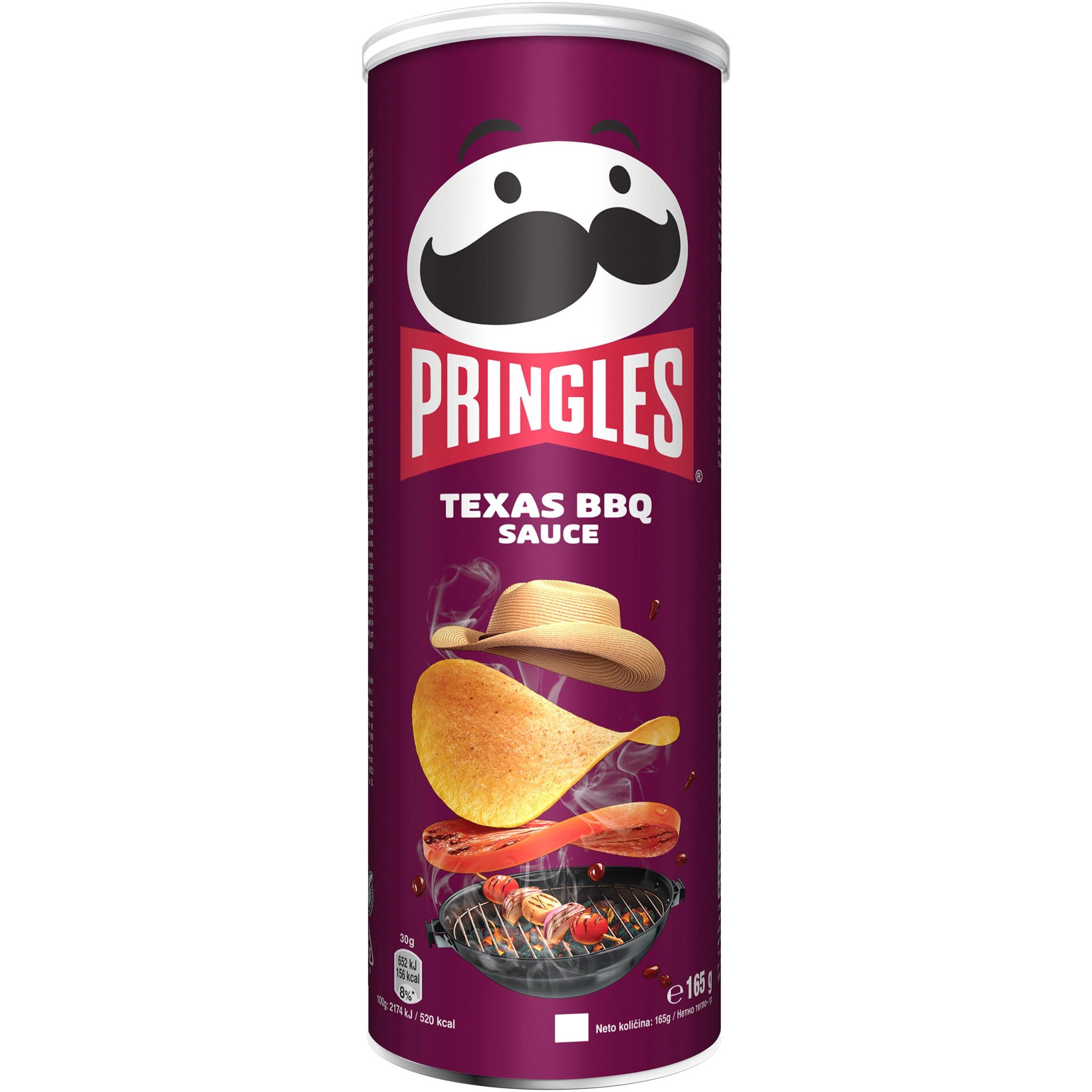 Чипсы Pringles BBQ Барбекю 165 г - фото 1