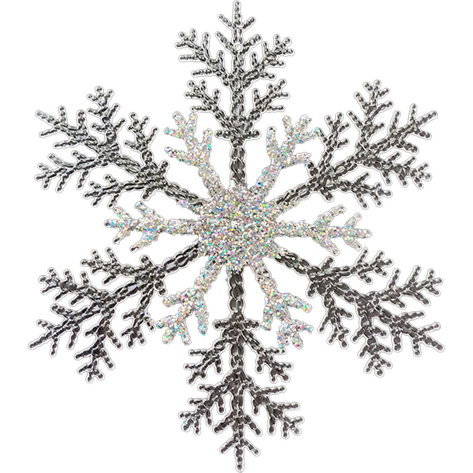 Сніжинка декоративна Novogod'ko 21 см (974867) - фото 1