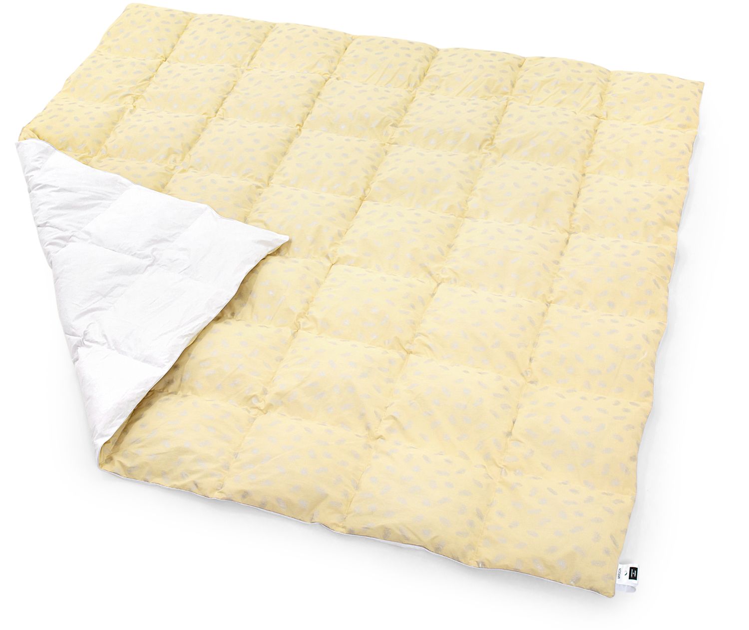 Одеяло пуховое MirSon Karmen №1836 Bio-Beige, 90% пух, полуторное, 205x140, бежевое (2200003013382) - фото 2