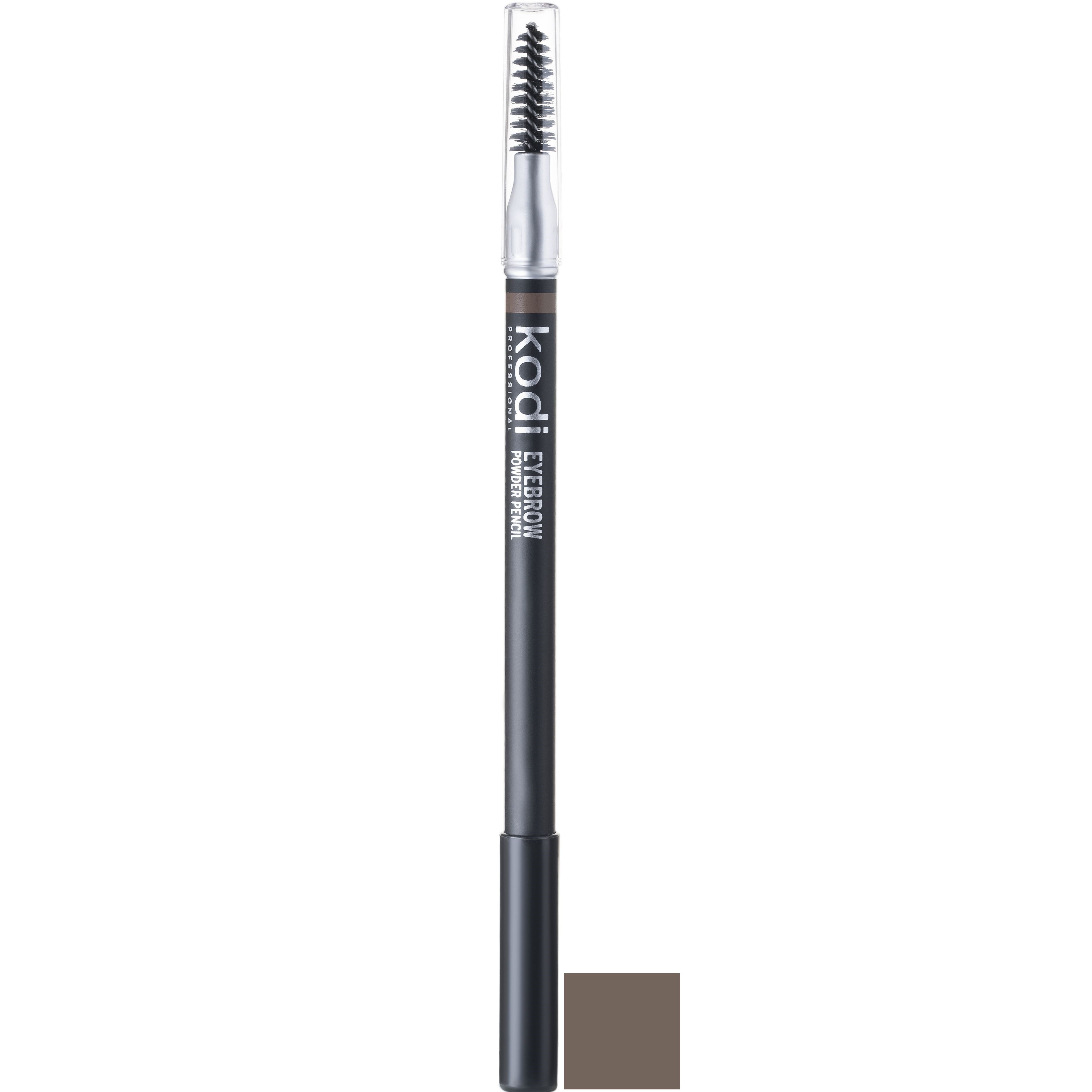 Карандаш для бровей Kodi Professional Eyebrow Powder Pencil со щеточкой тон 07PB 1.19 г - фото 1