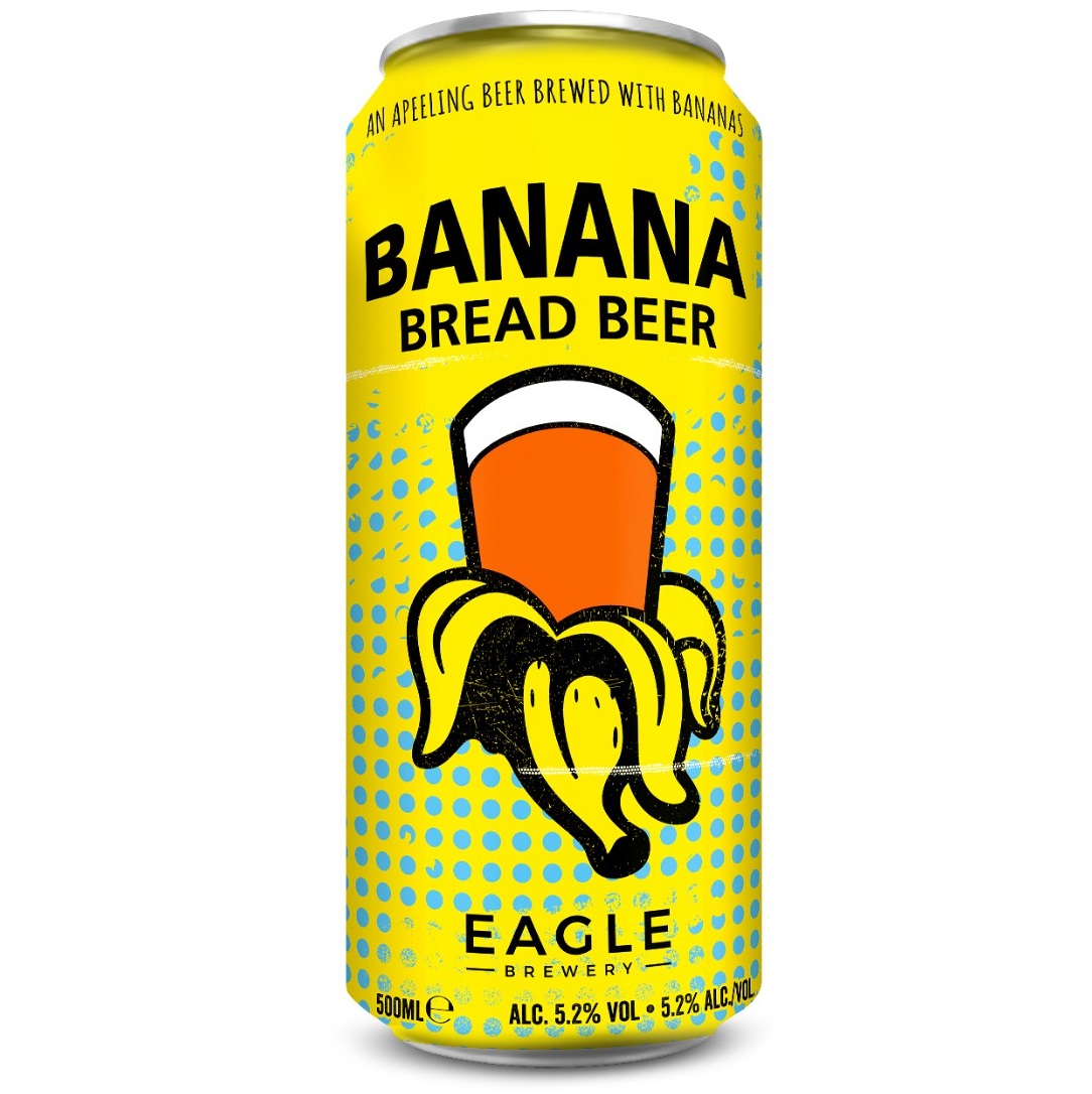Пиво Eagle Brewery Banana Bread, светлое, 5,2%, ж/б, 0,5 л (851061) - фото 1
