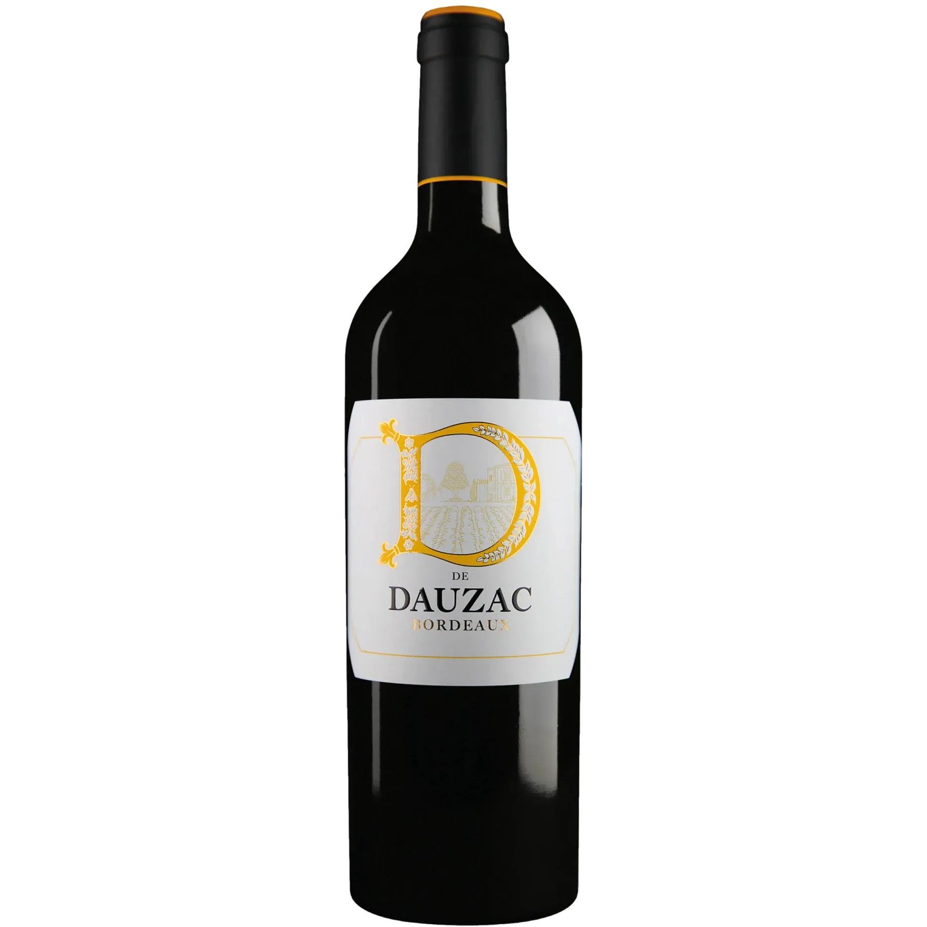 Вино Chateau Dauzac D de Dauzac Bordeaux rouge AOP 2020 красное сухое 0.75 л - фото 1