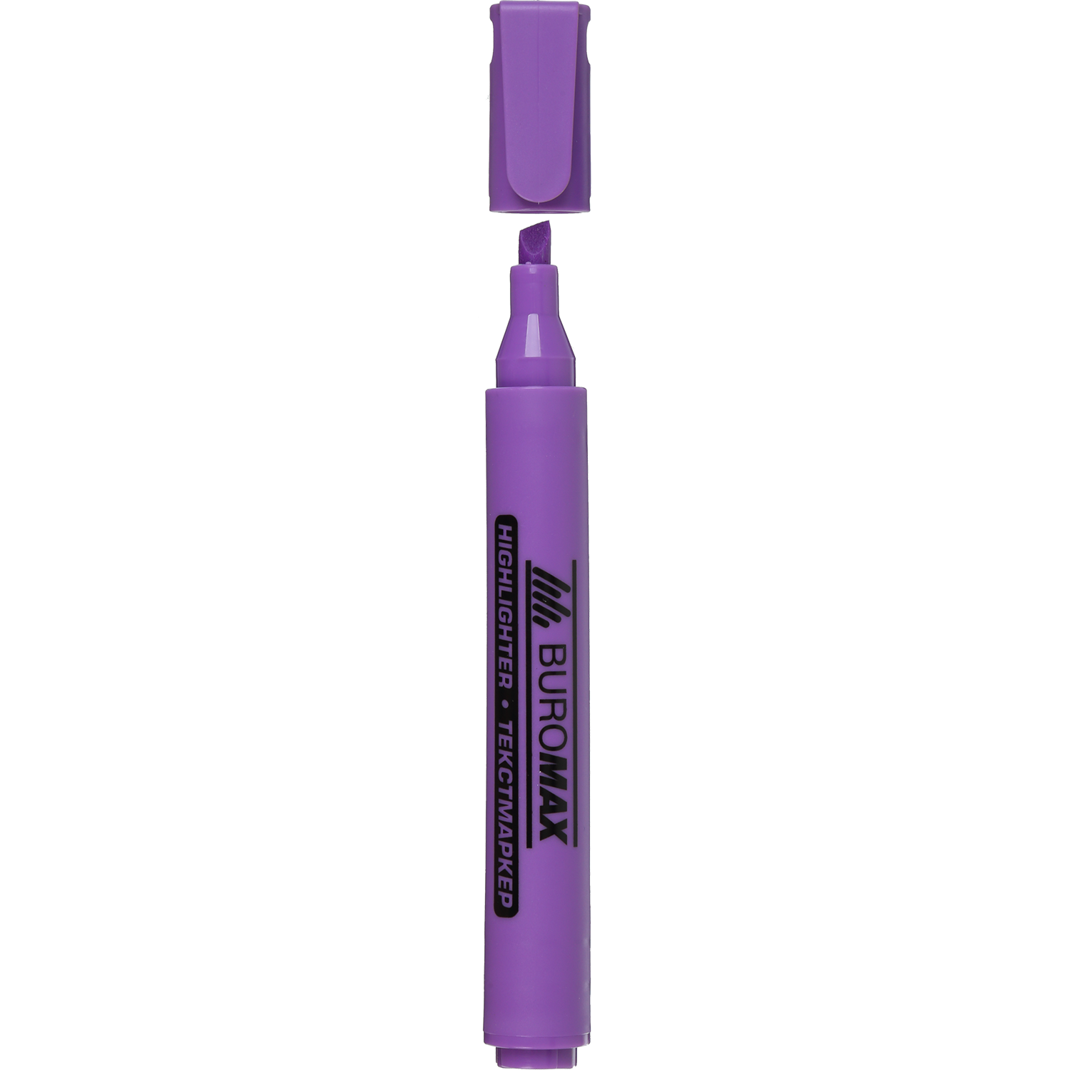 Текст-маркер Buromax круглий фіолетовий (BM.8906-07) - фото 2