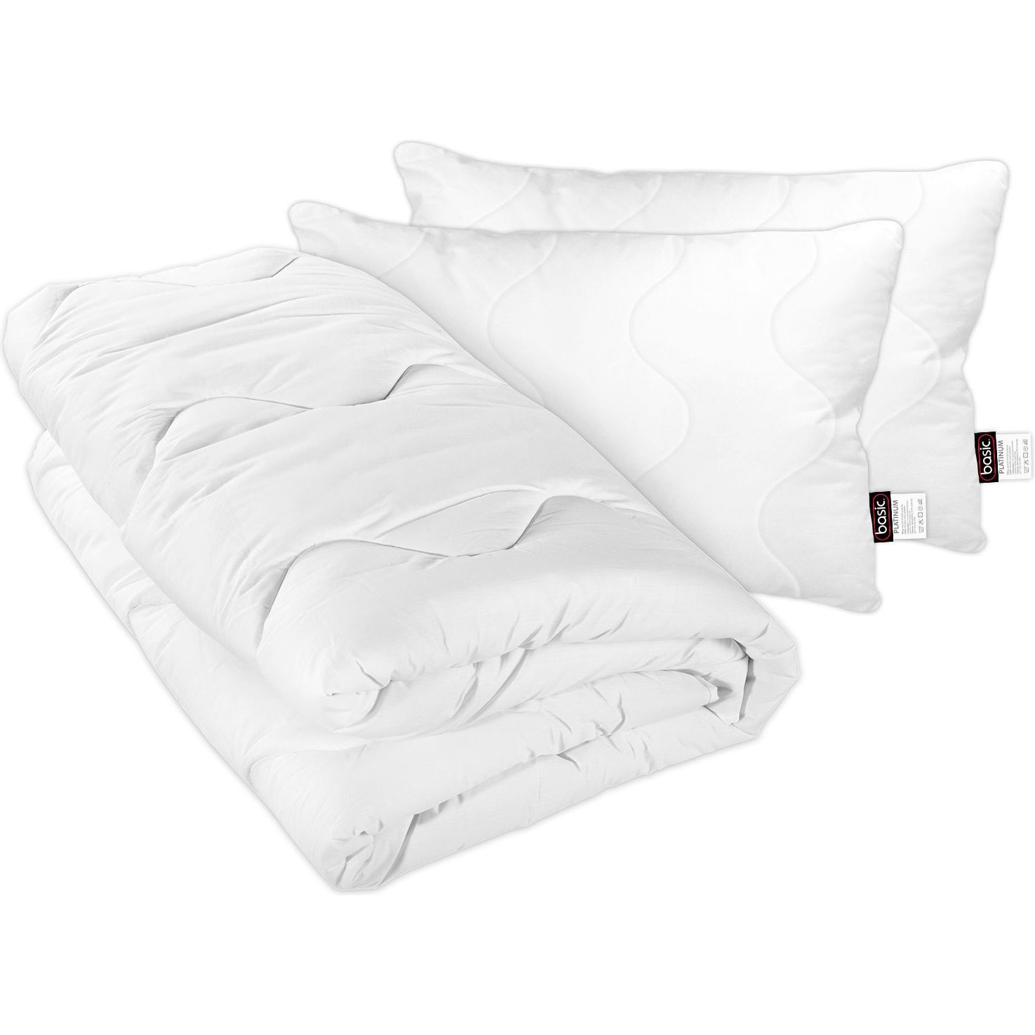 Набор Sonex Basic Platinum: одеяло 200х220 см + 2 подушки 50х70 см (SO102330) - фото 1