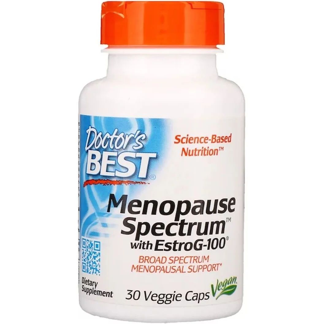 Комплекс Doctor's Best Menopause Spectrum with EstroG-100, 30 вегетаріанських капсул - фото 1