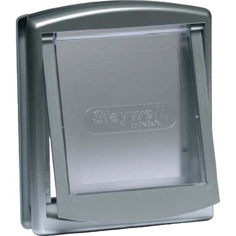 Дверцята Croci Staywell PetSafe для собак до 7 кг сірі 236x198 мм - фото 1