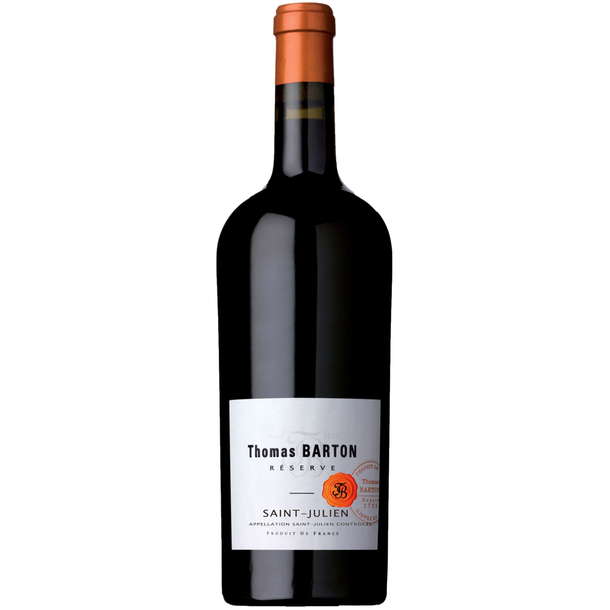 Вино Thomas Barton Reserve Saint-Julien AOC червоне сухе 0.75 л - фото 1