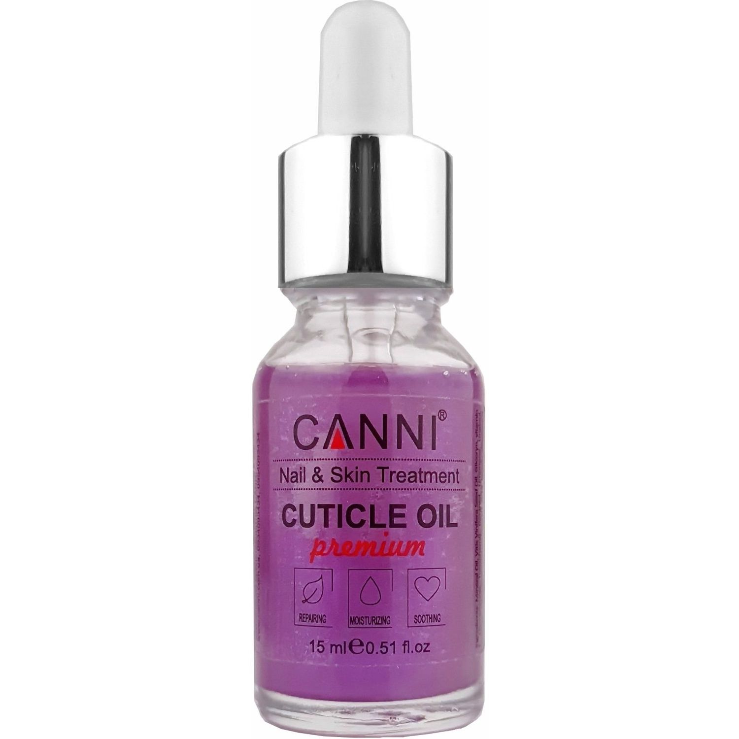 Олійка для кутикули Canni Premium Nail & Skin Treatment Bubble Gum 15 мл - фото 1