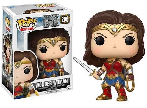 Фигурка Funko Pop Фанко Поп Фанк Поп Justice League Wonder Woman Лига Справедливости Чудо-женщина 10 см WW206 - фото 2