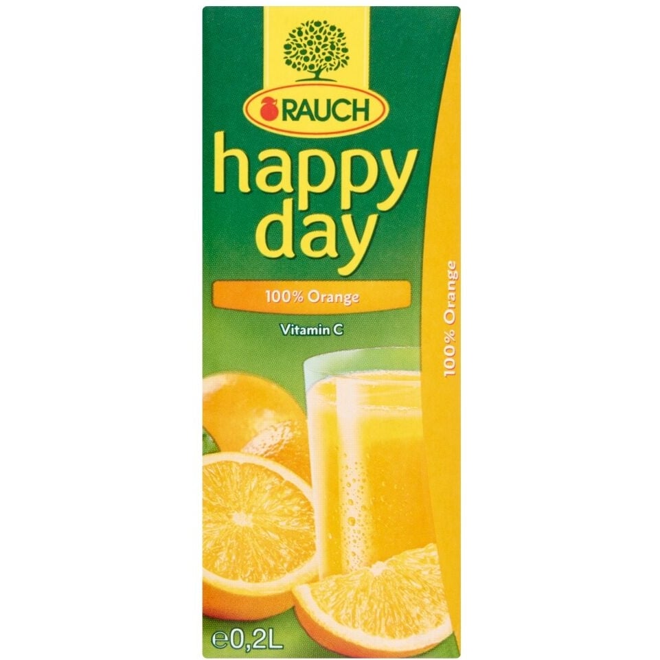 Сок апельсиновый Happy Day 200 мл - фото 1