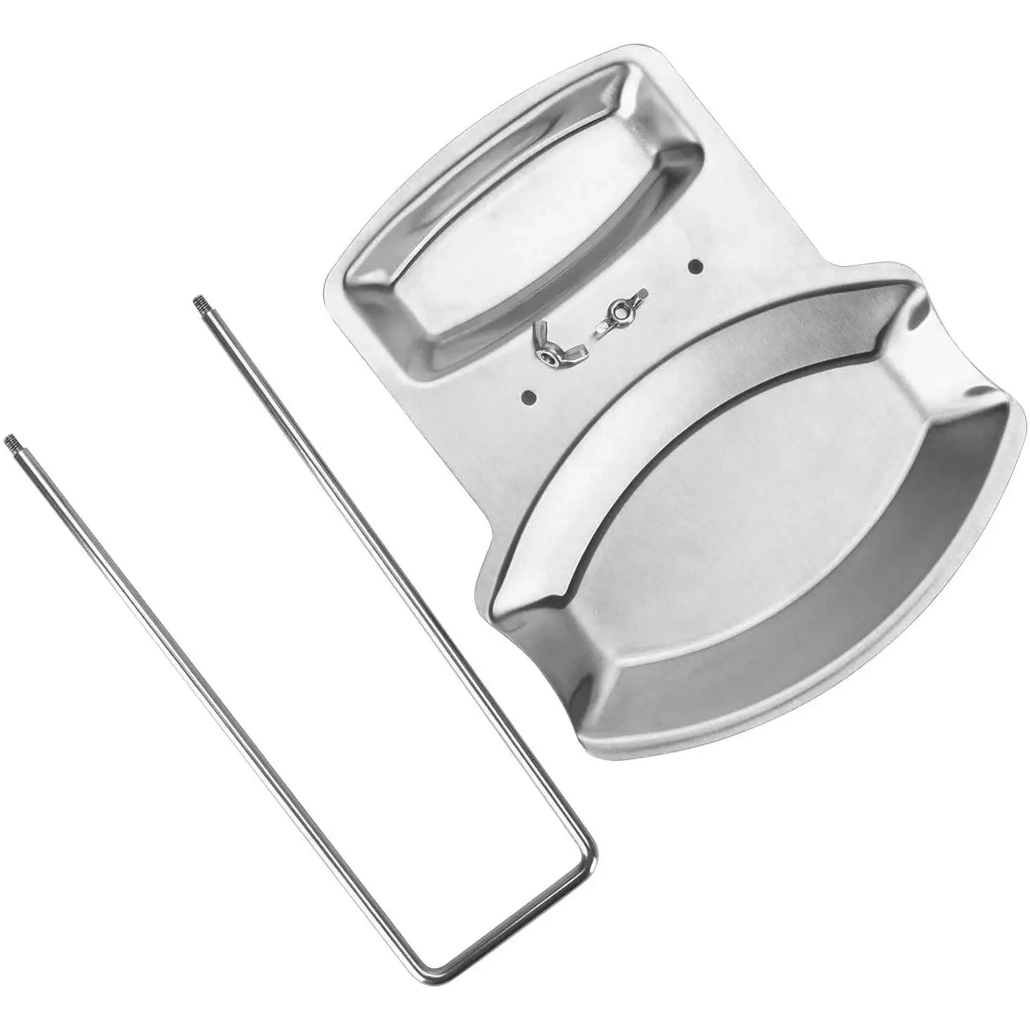 Підставка Supretto для кухонних предметів з нержавіючої сталі срібляста (84770001) - фото 6