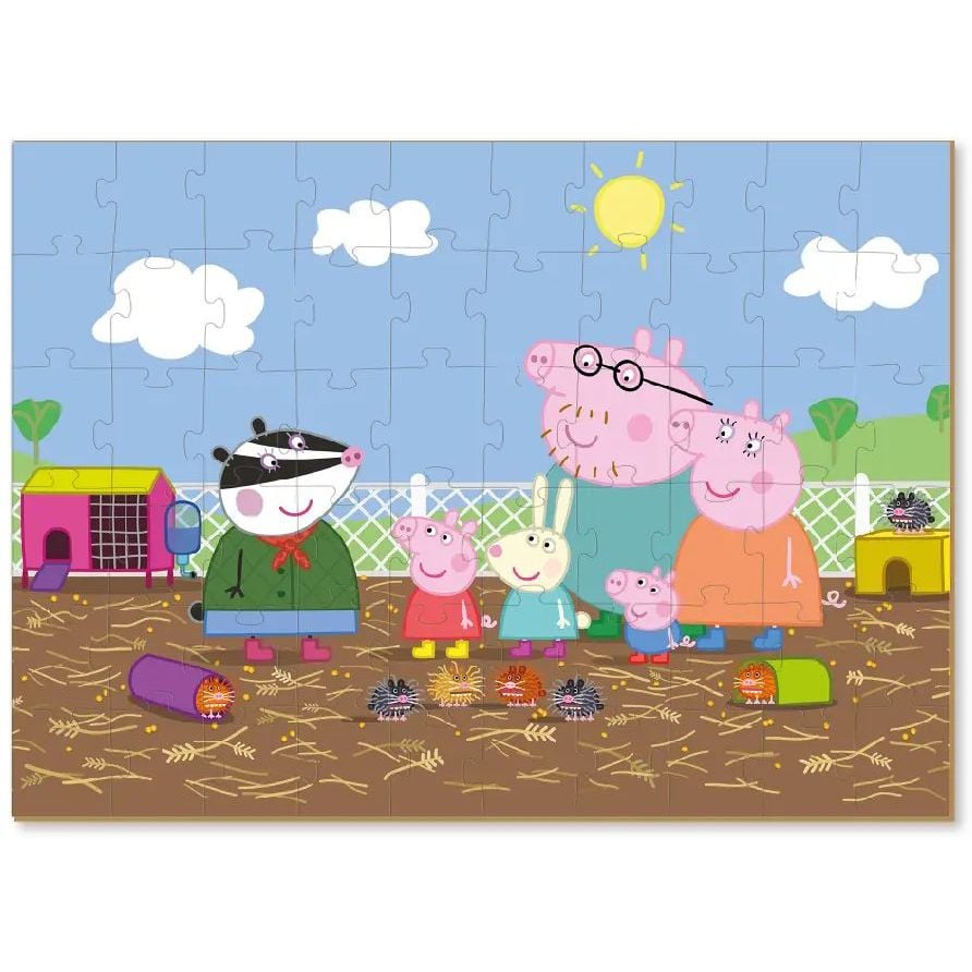 Пазл DoDo Peppa Pig, с фигуркой, 60 элементов (200122) - фото 2
