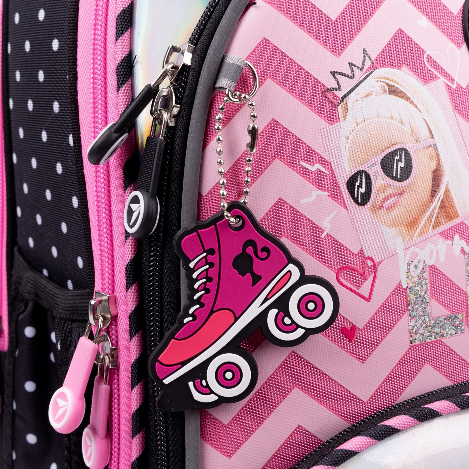 Рюкзак каркасний Yes S-30 Juno Ultra Premium Barbie, рожевий (558956) - фото 9