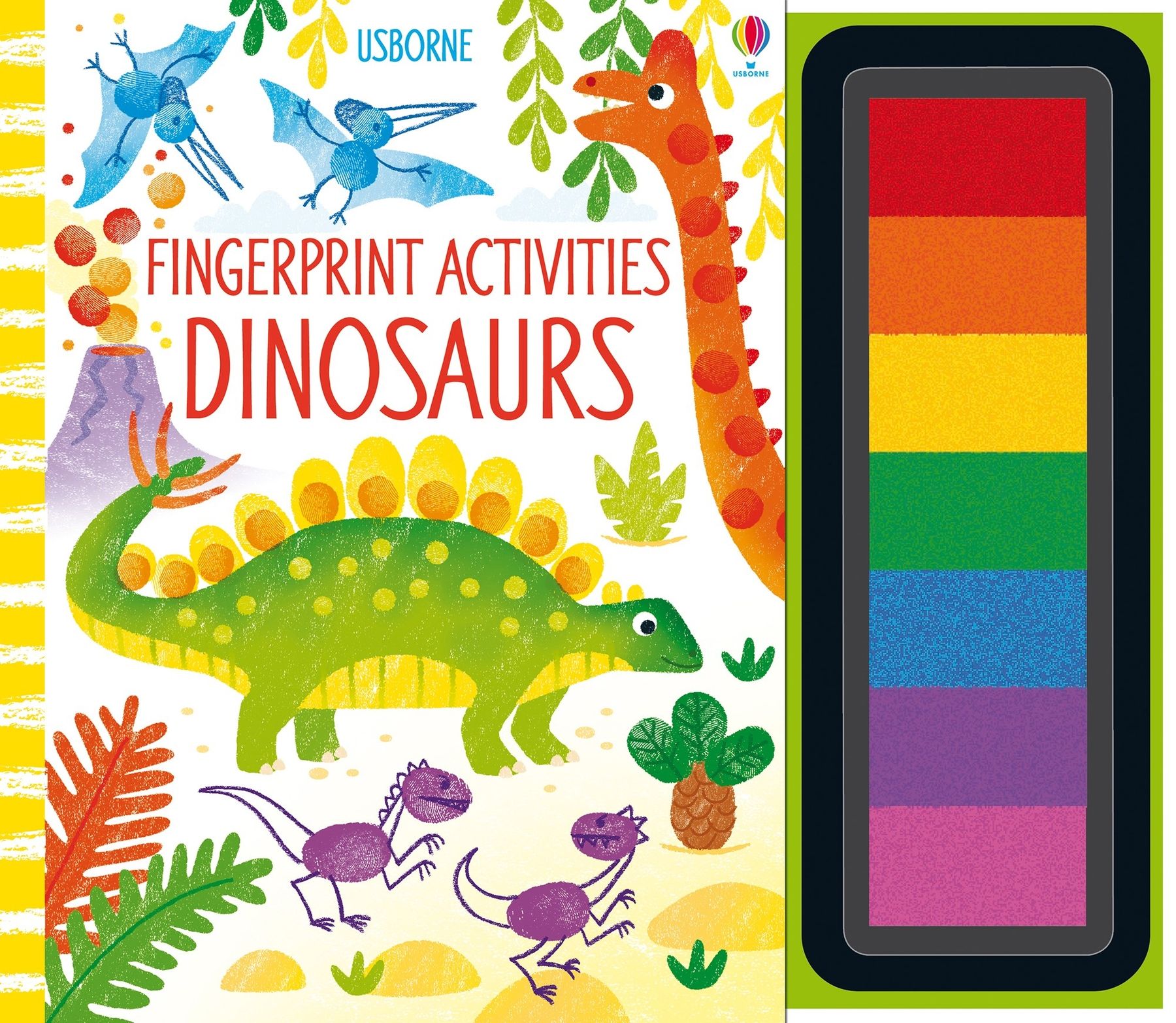 Fingerprint Activities Dinosaurs - Fiona Watt, англ. мова (9781474953597) - фото 1