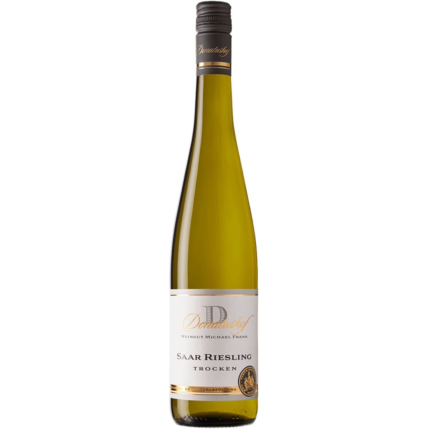 Вино Donatushof Saar Riesling Trocken, біле, сухе, 0,75 л - фото 1