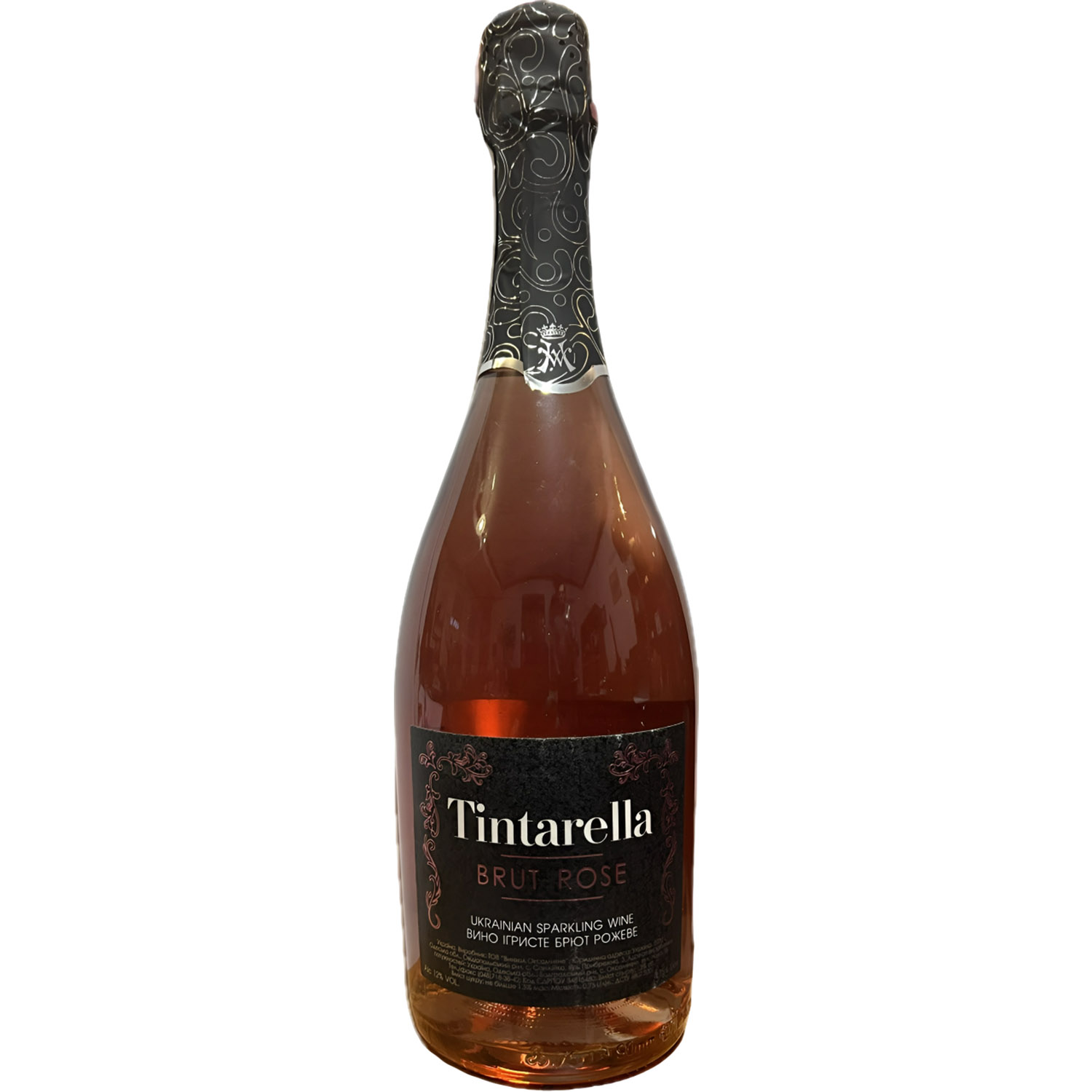 Вино игристое Villa Tinta Tintarella Brut Rose розовый брют 0.75 л - фото 1