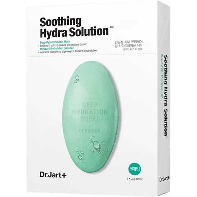 Набір для пом'якшення шкіри Dr.Jart+ Soothing Hydra Solution 125 г (5 шт. по 25 г) - фото 1