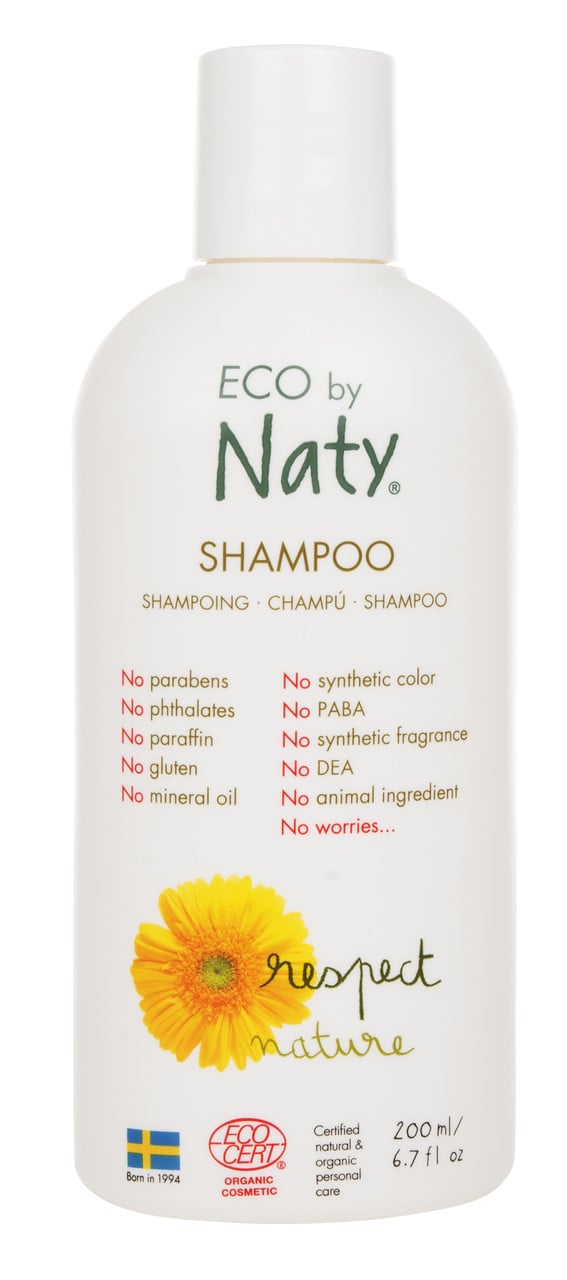 Органический шампунь для волос Naty Shampoo, 200 мл - фото 1