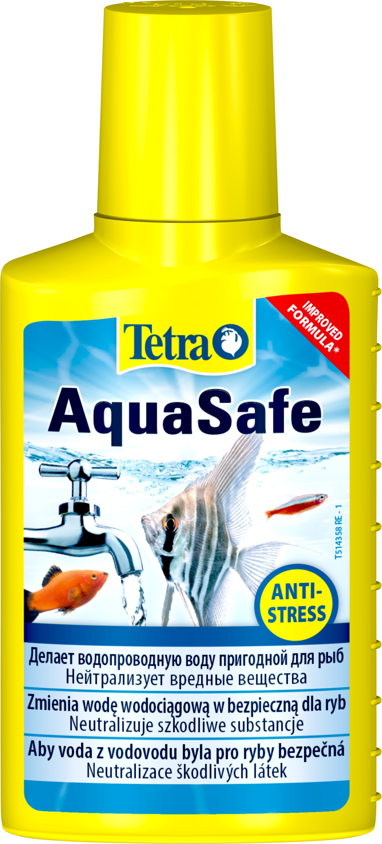 Фото - Інше для акваріумів Tetra Засіб для підготовки води в акваріумі  Aqua Safe, 100 мл  (762732)