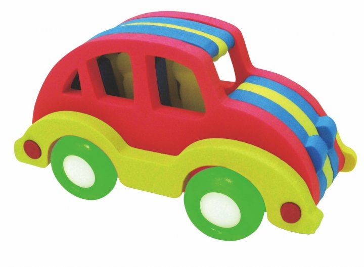 Пазл-игрушка объемная Baby Great Машинка (GB-G1) - фото 1