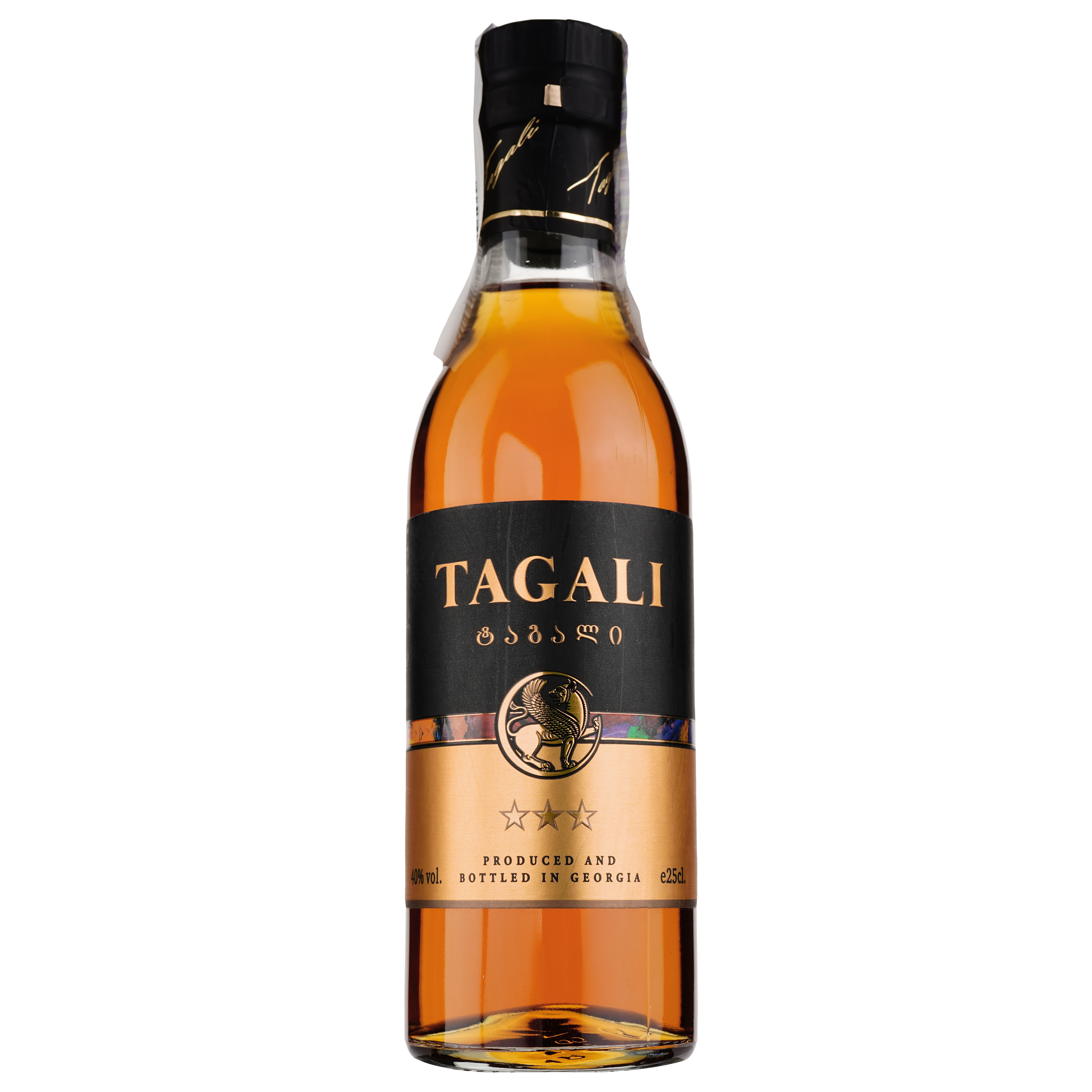 Оригинальный спиртной напиток Tagali 3 звезды, 40%, 0,25 л (865819) - фото 1