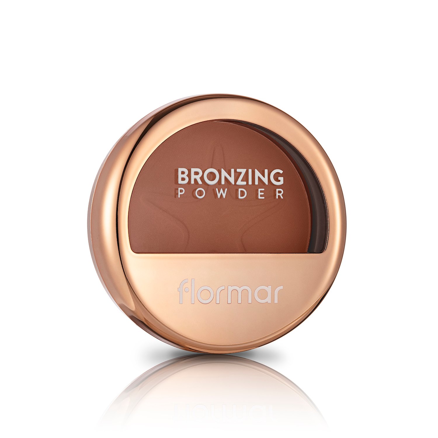 Бронзуюча пудра для обличчя Flormar Bronzing Powder, відтінок 02 (Rose Gold) (8000019545006) - фото 1
