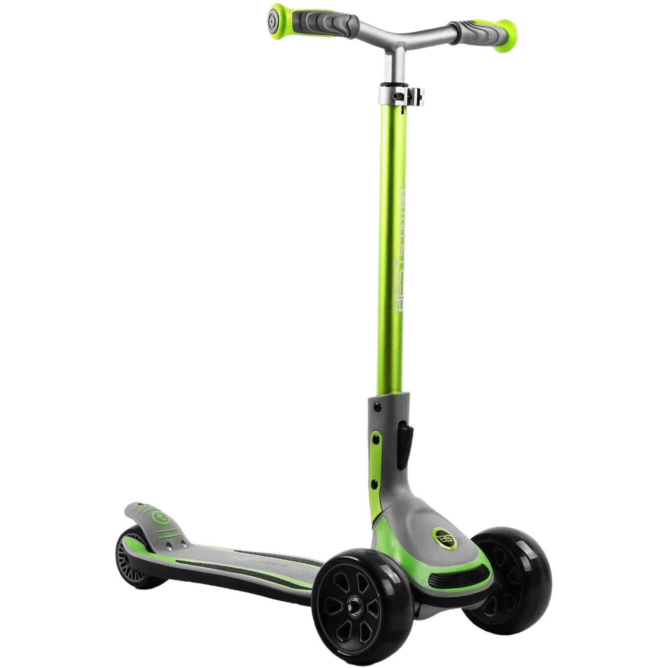 Самокат Best Scooter 69х19х38 см Зелено-сірий 000231629 - фото 1