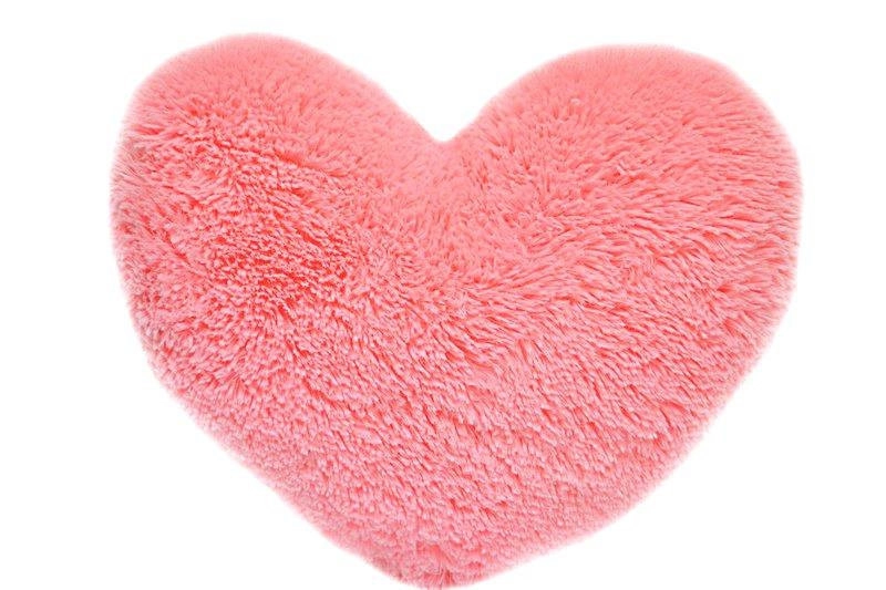 Подушка Alina Сердце 37 см розовая - фото 2