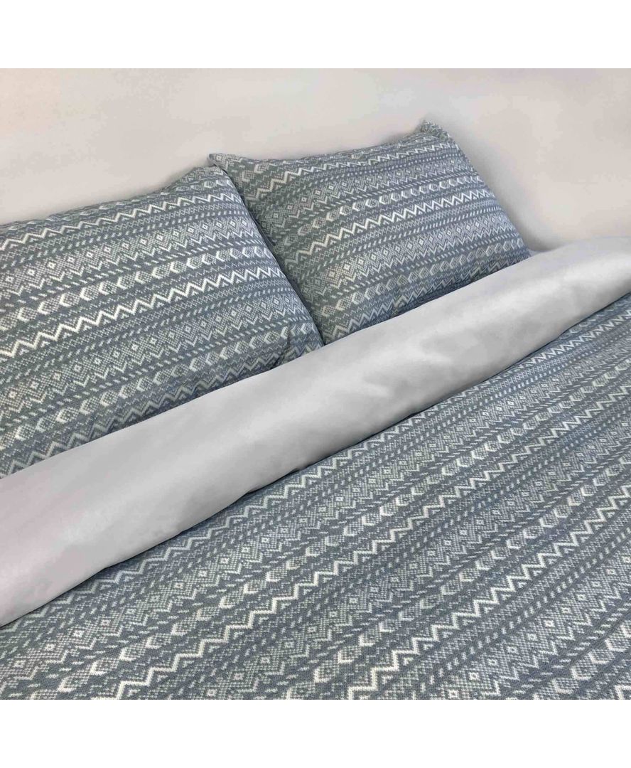 Комплект постільної білизни Прованс Winter, сатин, 215х200, сірий (23862) - фото 3