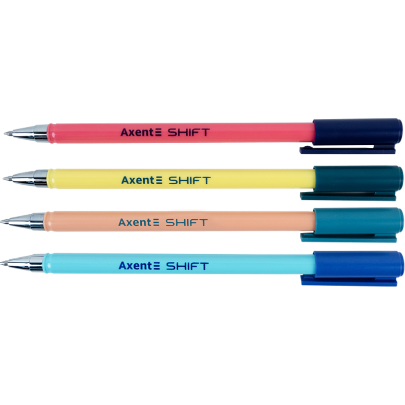 Ручка гелева Axent Shift пиши-стирай синие чернила в ассортименте (AG1095-02-A) - фото 4
