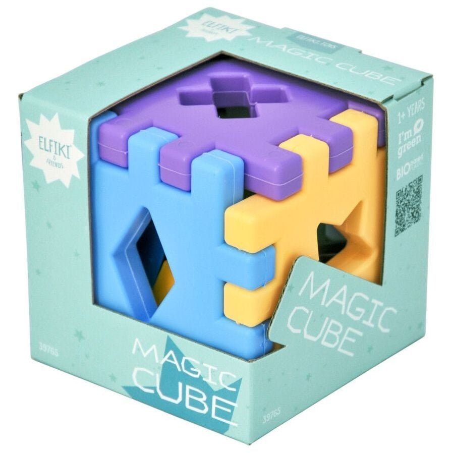 Сортер-конструктор Elfiki Магический куб, 12 элементов (39765) - фото 2