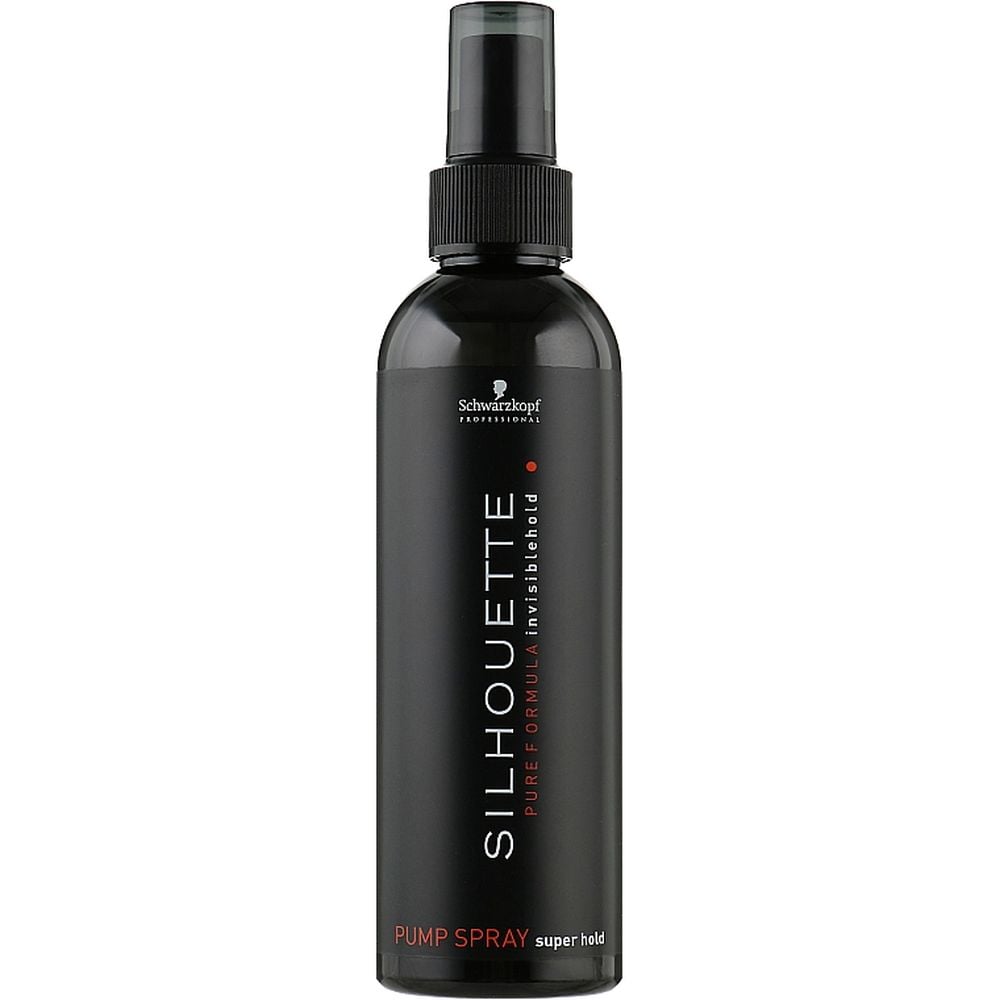 Лак для волос Schwarzkopf Professional Silhouette Pumpspray супер сильная фиксация с помпой 200 мл - фото 1
