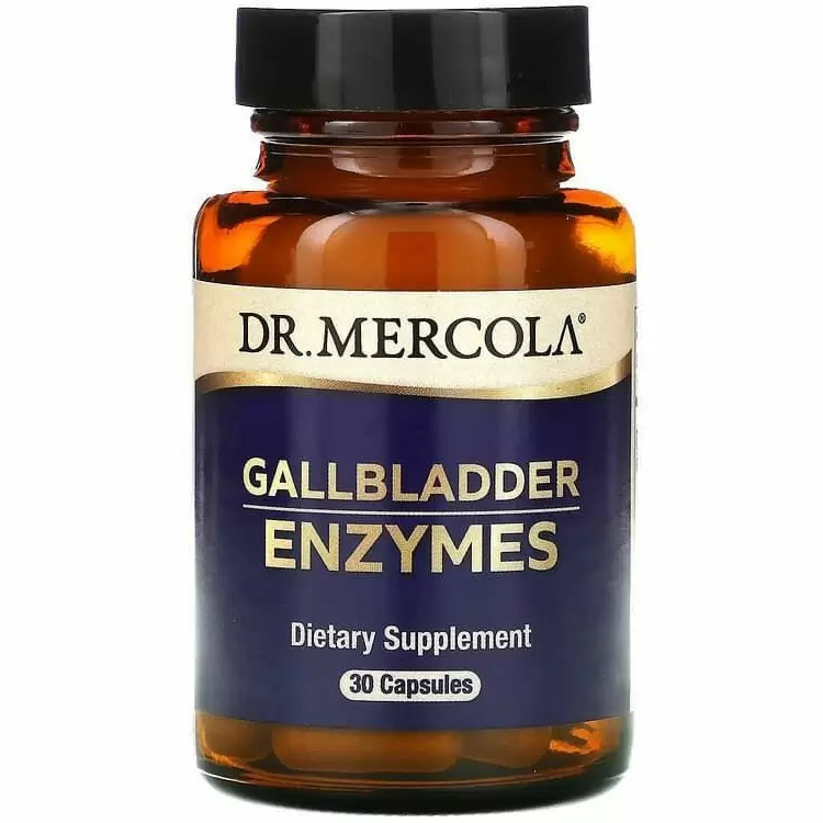 Ферменти Dr. Mercola Gallbladder Enzymes 30 капсул - фото 1