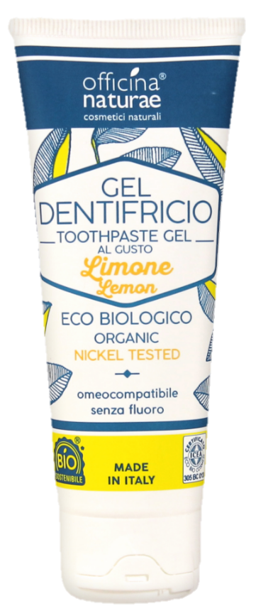 Органічна зубна паста Officina naturae, з лимоном, 75 мл - фото 1