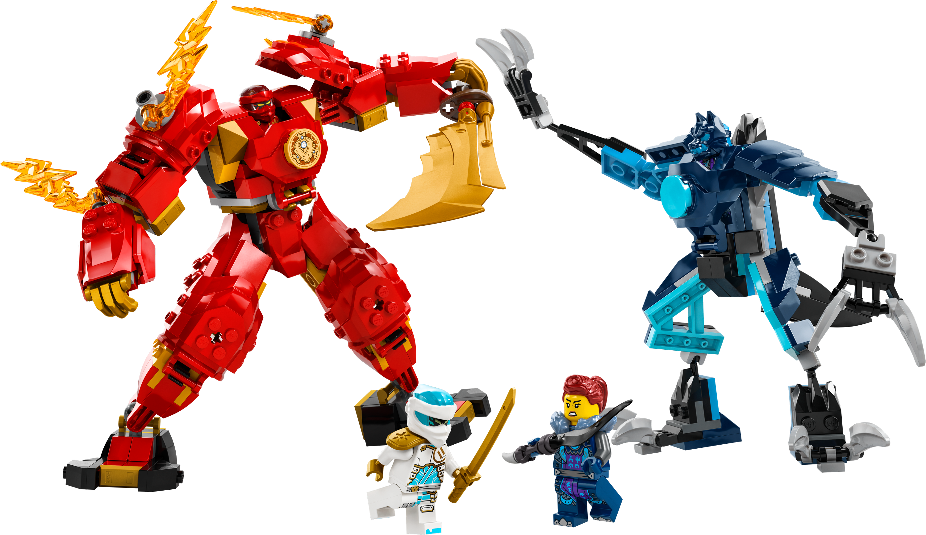 Конструктор LEGO Ninjago Робот огненной стихии Кая 322 детали (71808) - фото 2