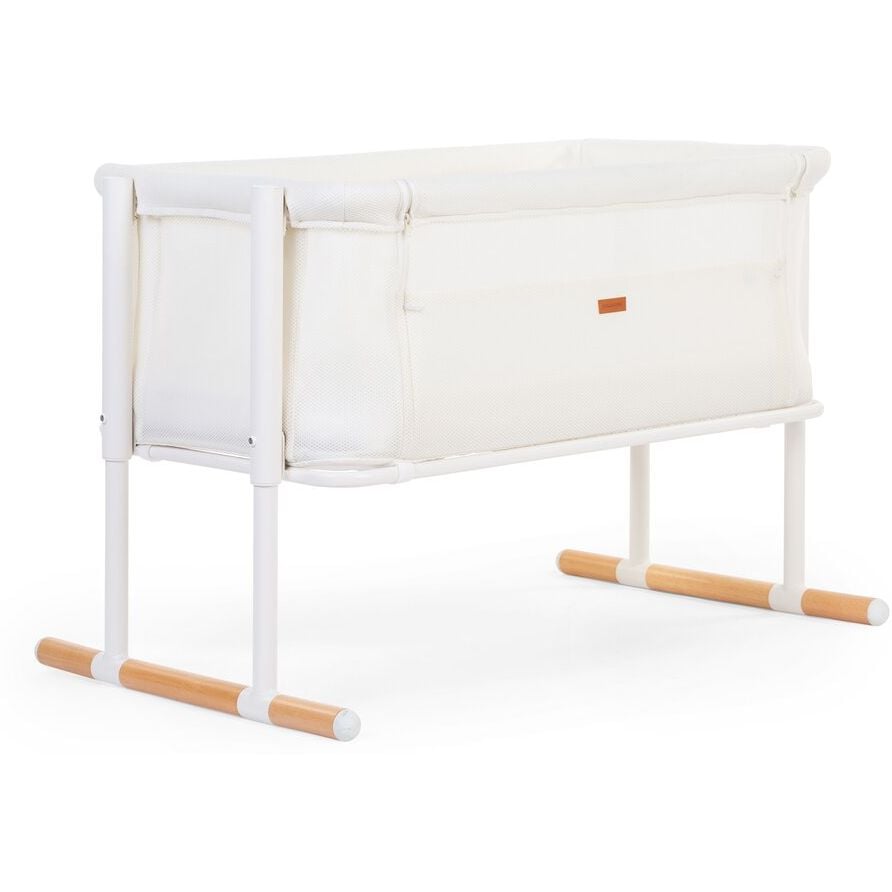 Дитяче ліжечко Childhome Evolux Bedside Crib 2 в 1, 97х64х85 см, білий (EVOBSCNW) - фото 1