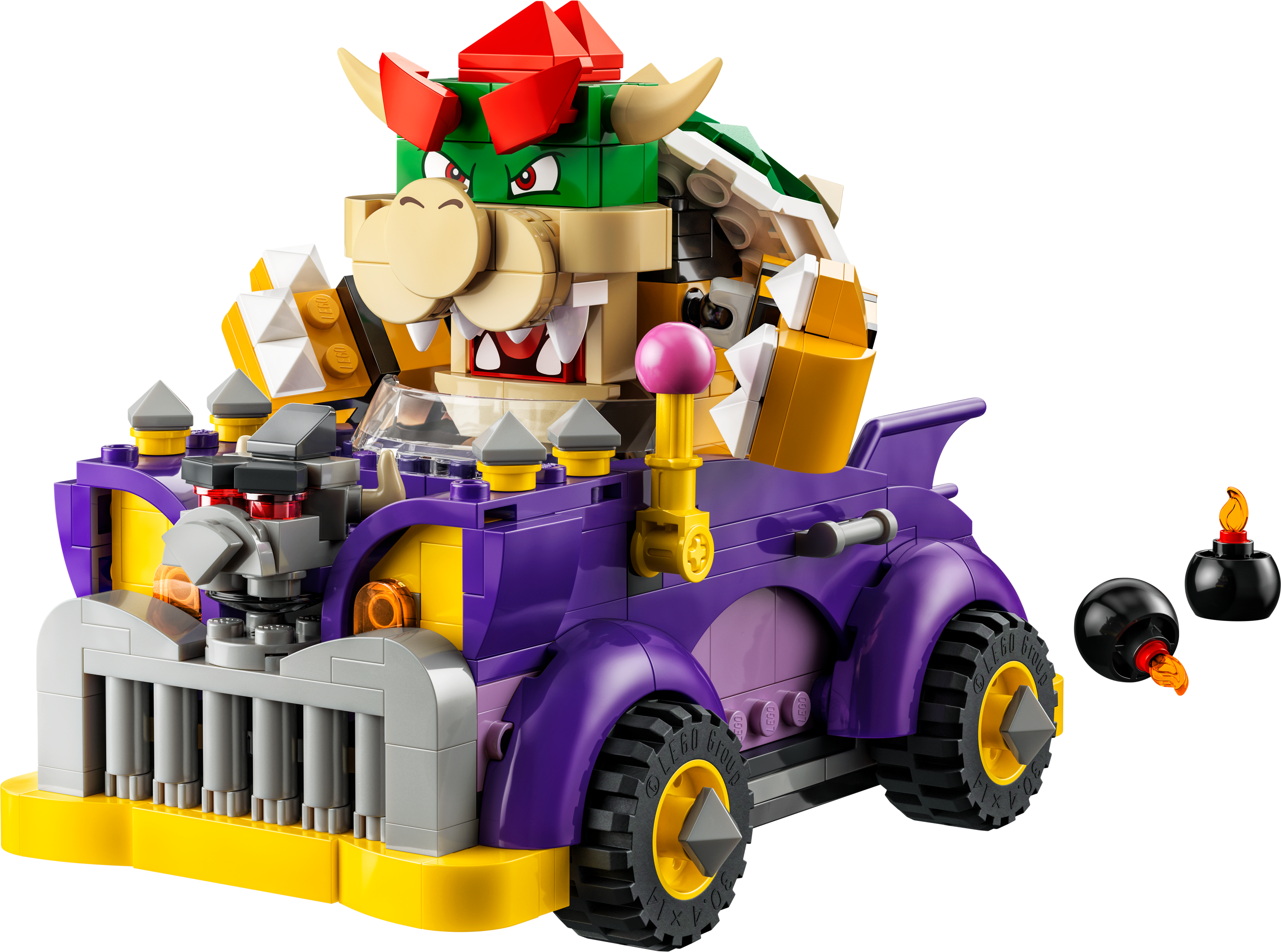 Конструктор LEGO Super Mario Маслкар Bowser Дополнительный набор 458 деталей (71431) - фото 2