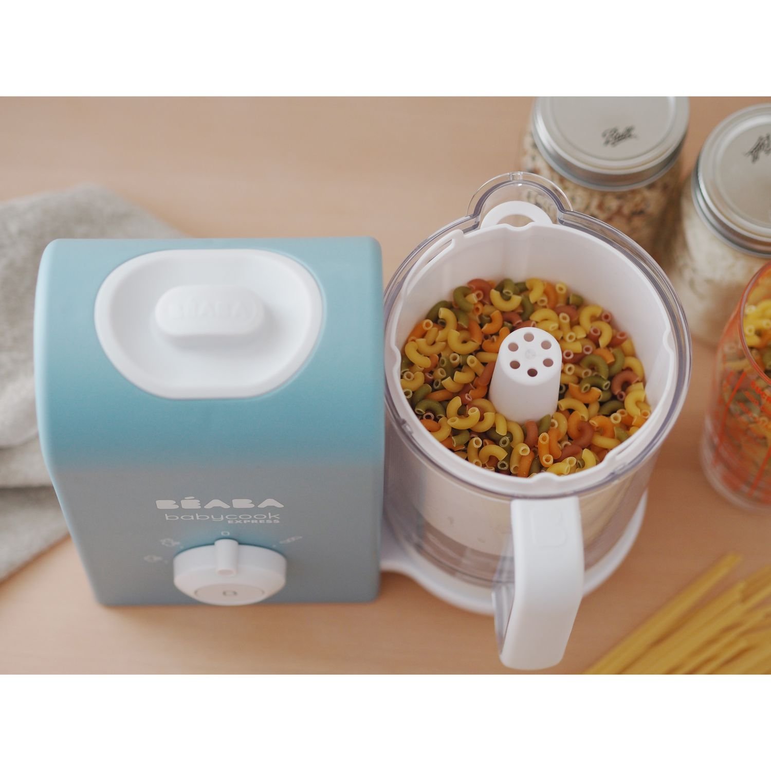 Контейнер для варіння круп Beaba Pasta Rice cooker Babycook Express Beaba, 850 мл, білий (916320) - фото 3