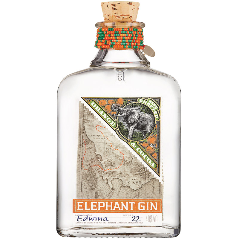 Джин Elephant Gin Orange & Cocoa 40% 0.5 л - фото 1