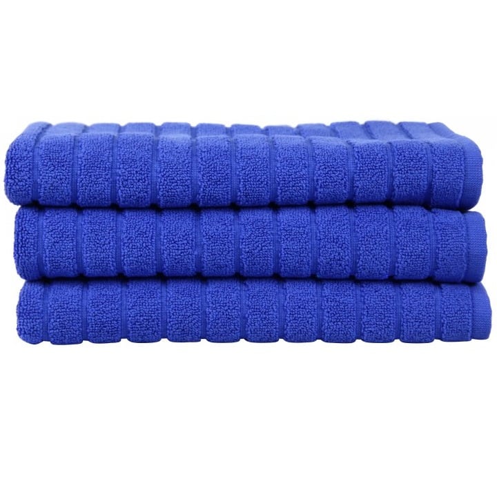 Рушник для ніг Maisonette Rainbow, 60х60 см, синій (8699965100027) - фото 2
