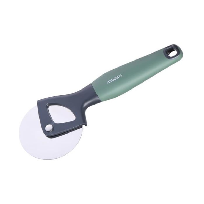 Нож для пиццы Ardesto Gemini, зеленый, 24 см (AR2112PG) - фото 1