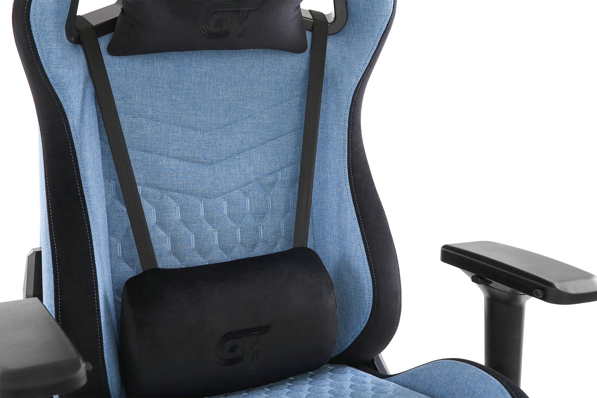 Геймерське крісло GT Racer світло-синє (X-0712 Shadow Light Blue) - фото 9